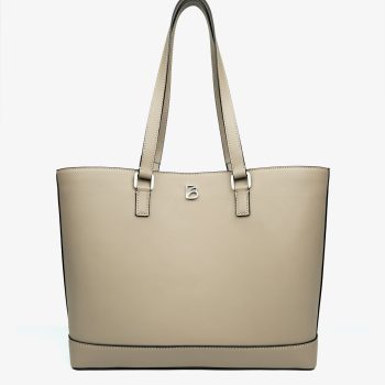 bonatina-bolso-cuero-calidad-lucrecia-grande-vison-frente-173.jpg Bolso de cuero de calidad Bonatina, modelo Lucrecia, tamaño grande, color visón, vista de frente