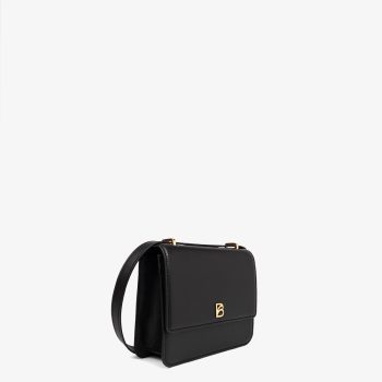 bonatina-cartera-cuero-artesanal-julia-pequena-negro-oblicuo-12 Cartera de cuero artesanal Bonatina, modelo Julia, tamaño pequeño, color negro, vista oblicuo