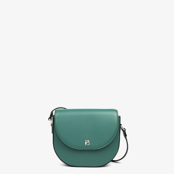 bonatina-cartera-cuero-calidad-emma-mini-verde-frente-96.jpg Cartera de cuero de calidad Bonatina, modelo Emma, tamaño mini, color verde, vista de frente