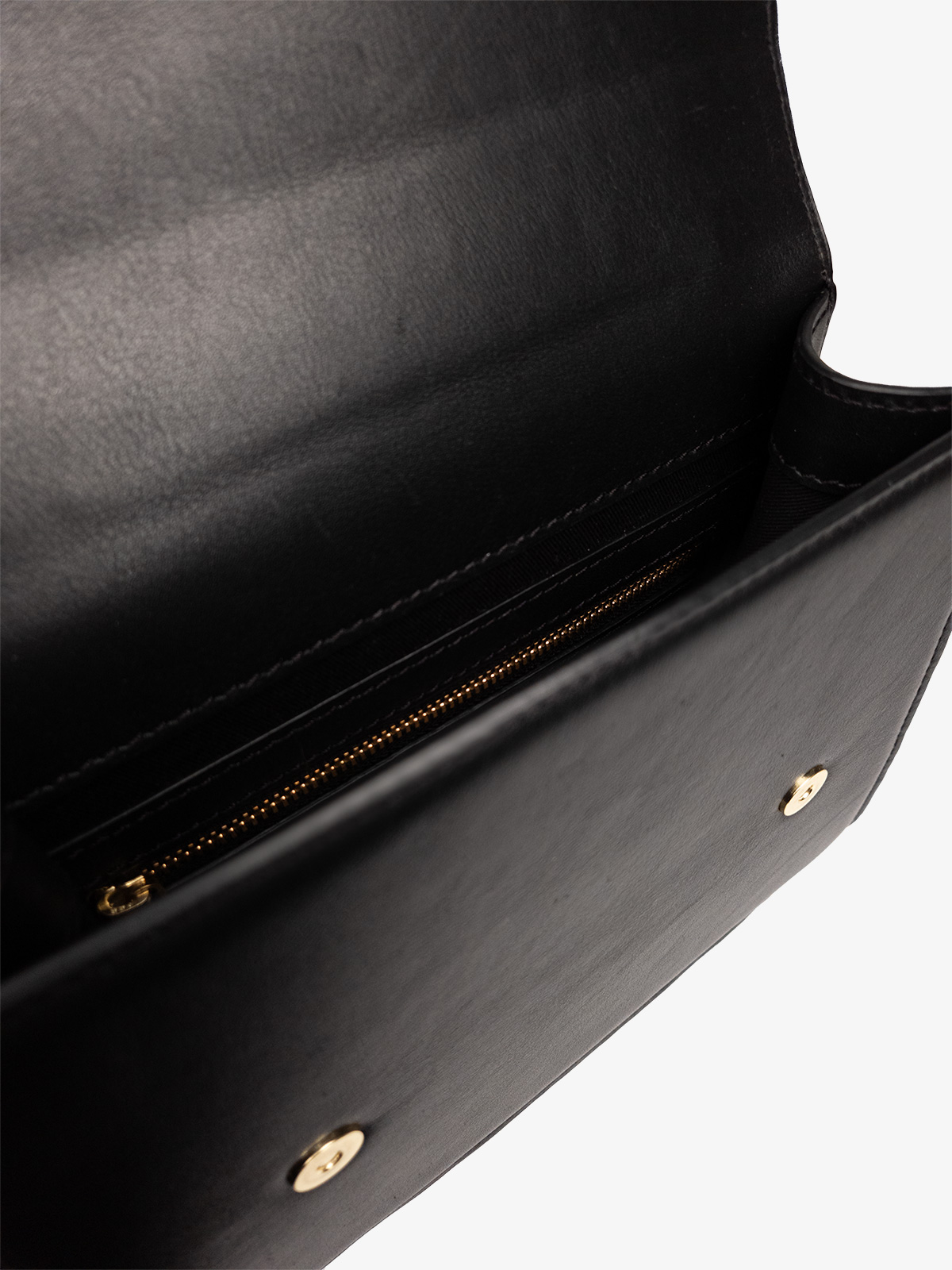 bonatina-cartera-cuero-calidad-julia-mediana-negro-detalle-15 Cartera de cuero de calidad Bonatina, modelo Julia, tamaño mediana, color negro, vista detalle