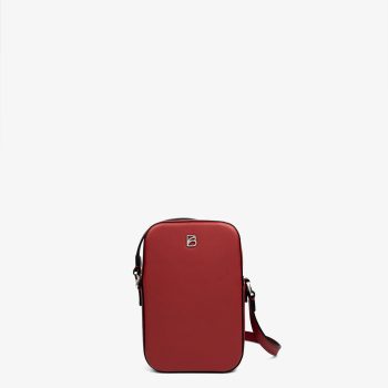 bonatina-cartera-elegante-mujer-paula-mini-rojo-frente-126.jpg Cartera elegante para mujer de cuero argentino Bonatina ,modelo Paula ,tamaño mini, en color rojo, vista de frente