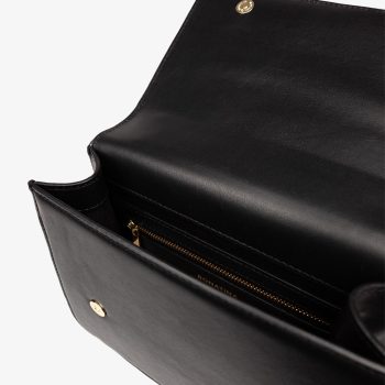 bonatina-cartera-cuero-artesanal-julia-pequena-negro-detalle-12 Cartera de cuero artesanal Bonatina, modelo Julia, tamaño pequeño, color negro, vista detalle